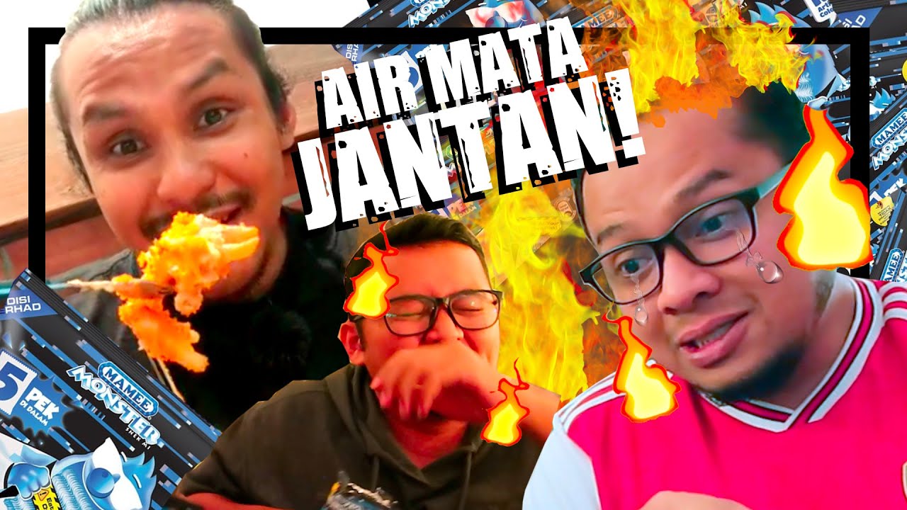 ISAAC OSMAN Buat Suprise! + Cabaran Mamee Ghost Pepper (MENANGIS WEH