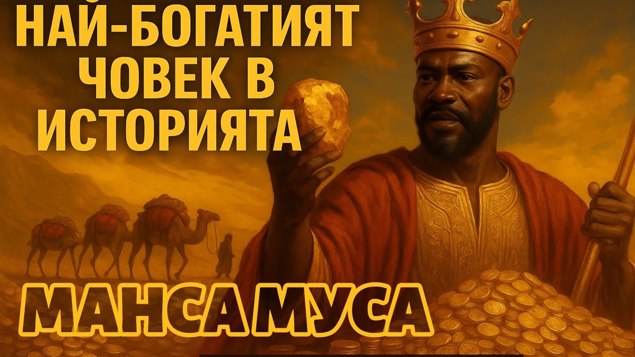 Самый богатый человек в истории – Манса Муса, золотой император Мали
