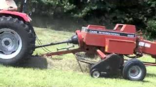 baling 2nd cut 2010
