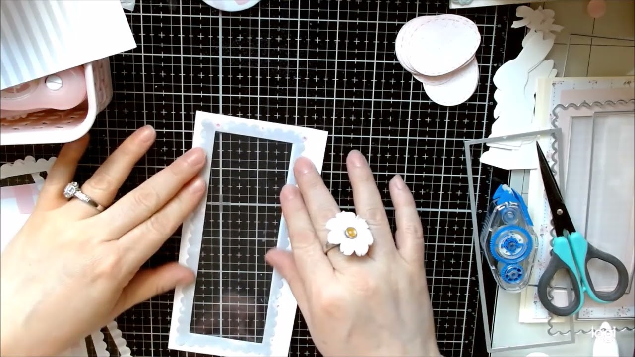 Como hacer una tarjeta con ventanas estilo shabby chic / DIY / tutorial