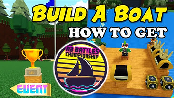 How to Get Build A Boat For Treasure Championship Challenge BADGE (Roblox RB Battles Season 3)