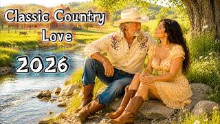 BEST OF COUNTRY MUSIC 🤠 LOVE & HEARTBREAK SONGS 🌺 Classic Country Music Timeless 60s, 70s, 80s