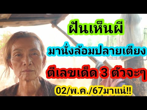 #ป้านวล #ฝันเห็นผีมานั่งล้อมปลายเตียง ตีเลข3ตัวจะๆ 02/05/67