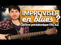 Débuter l'impro avec la GAMME PENTATONIQUE MINEURE et BLUES à la guitare