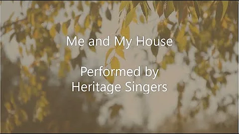 As for Me and My House | Lyrics | Team Sapida