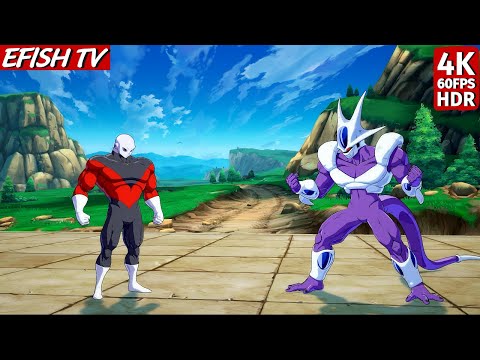 Jiren & Super Saiyan Vegeta vs Cooler & Frieza (Hardest AI) - Dragon Ball FighterZ | 4K 60FPS HDR