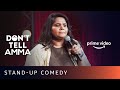 Rich people and camping  sumukhi suresh  stand up comedy  dont tell amma  amazon prime