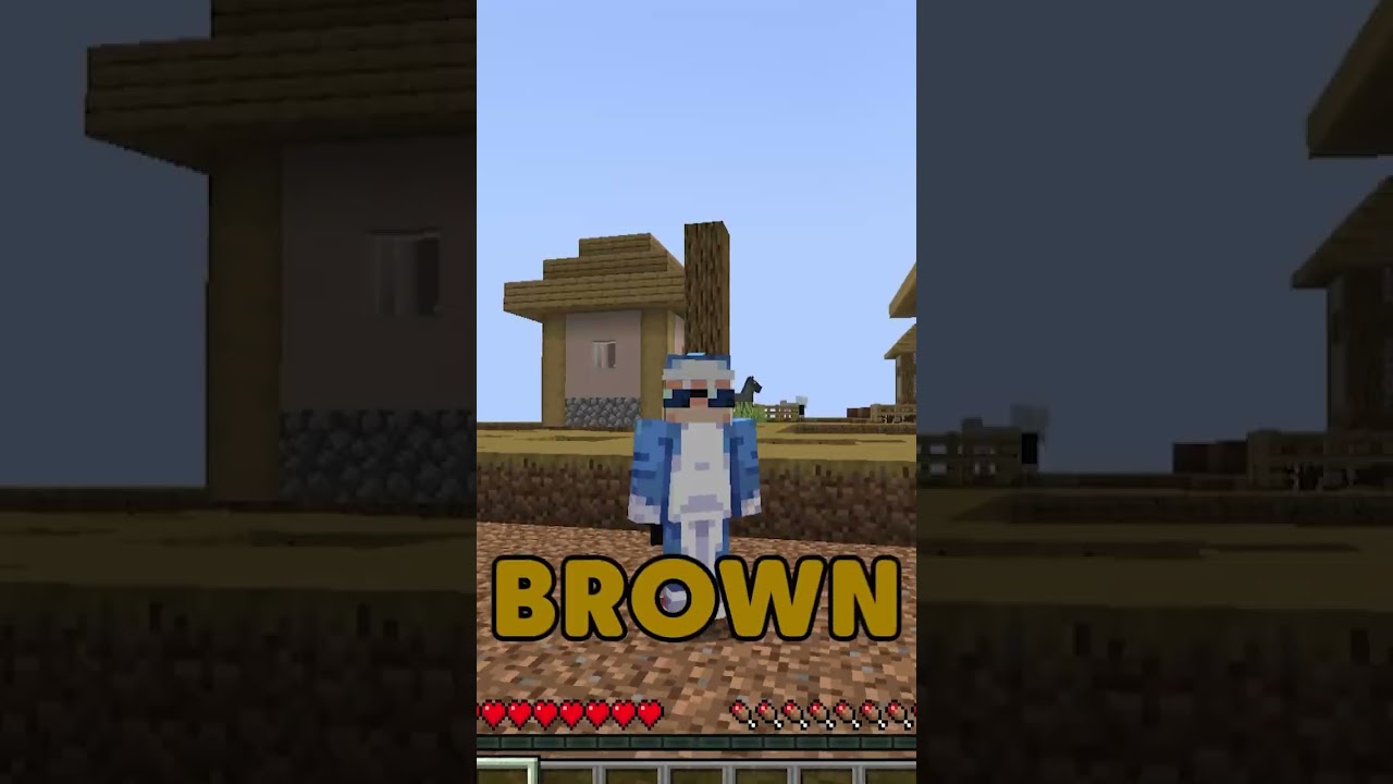 Minecraft, but any Color you Say, Disappears!