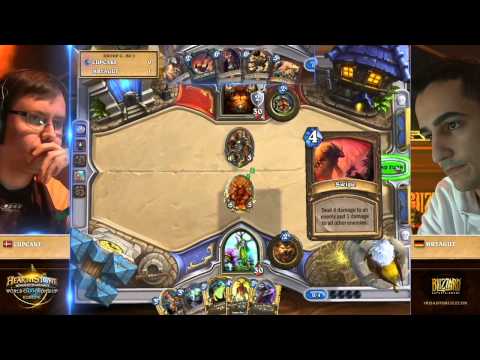 Hearthstone EU Regionals Day #2 - CupCake vs. MrYagut