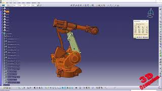 CATIA V5 - Assembly design of an Industrial Robot