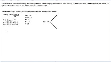 Binomial Trees Part 2