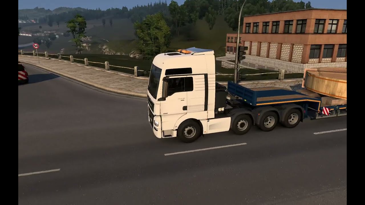 High-Tech Delivery with MAN TGX 580HP | Reims → Strasbourg | Euro Truck Simulator 2