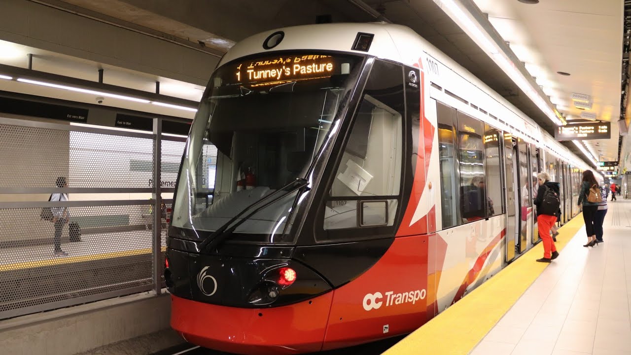 Amazing Night Ride On Ottawa's New OTrain Confederation Line YouTube