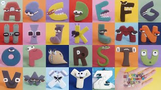 Making Alphabet Lore A-Z with Clay