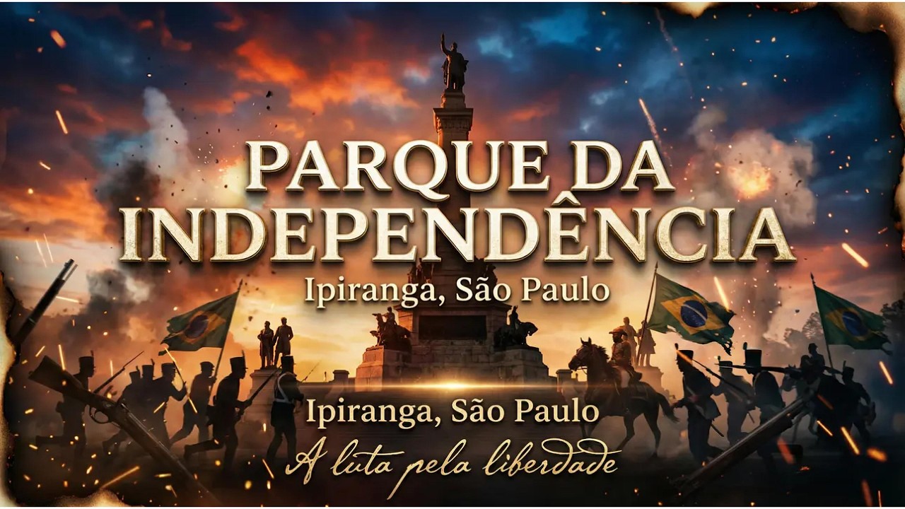 Parque da Independência em São Paulo – Tour Completo em 4K POV