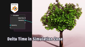 [Tut] Delta Time and Gravity in Simulation Zone - Blender Geometry Nodes Fundamental 4.1+