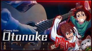 Dandadan Op  Otonoke  Fingerstyle Guitar Acoustic tabtutorial