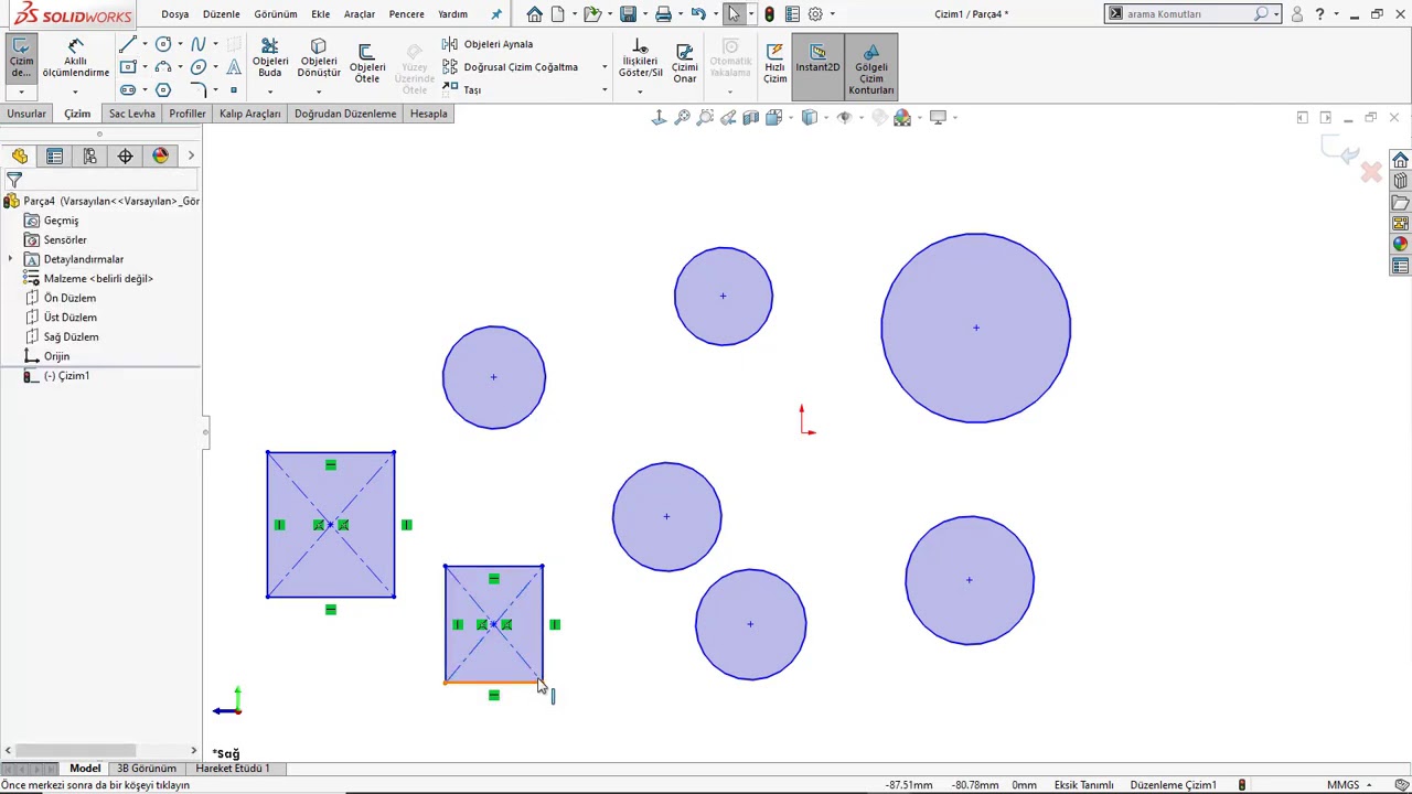 Son Kullanılan Komutları Geri Çağırma ve Kısa Yollar - Solidworks Eğitim Videoları