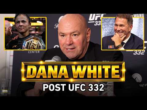 Dana White Reacts To Natalia SIlva And Payton Talbott's UFC 332 Wins, Responds To Eddie Hearn