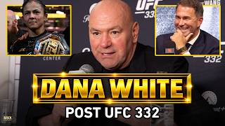 Dana White Reacts To Natalia SIlva And Payton Talbott's UFC 332 Wins, Responds To Eddie Hearn