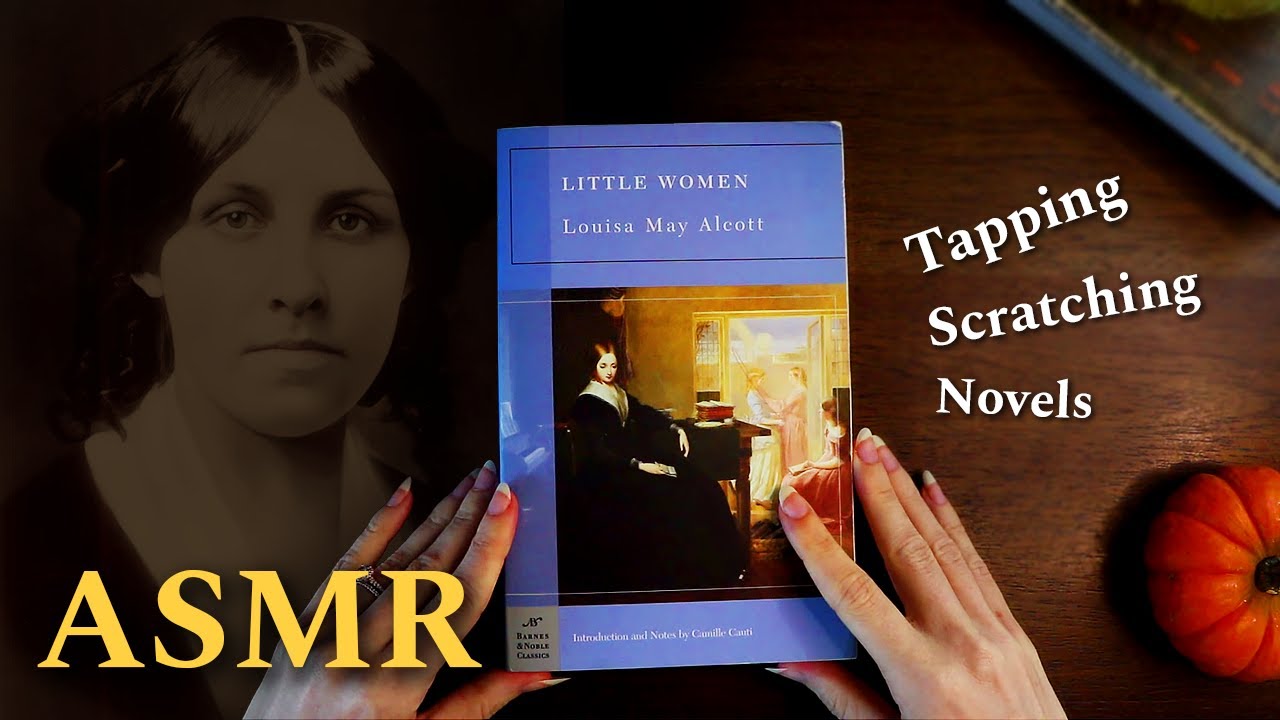 ASMR | Classic Novels Tapping & Scratching  - No Talking