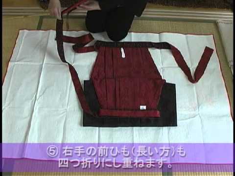 袴のたたみ方 Youtube