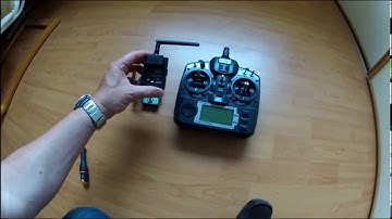 TURNIGY 9X - DEMONTAGE ANTENNE -  REMOVE ANTENNA and FIX on MODULE 2.4