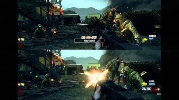 *World Record* Highest Round On Black Ops II Splitscreen On Nuketown Zombies