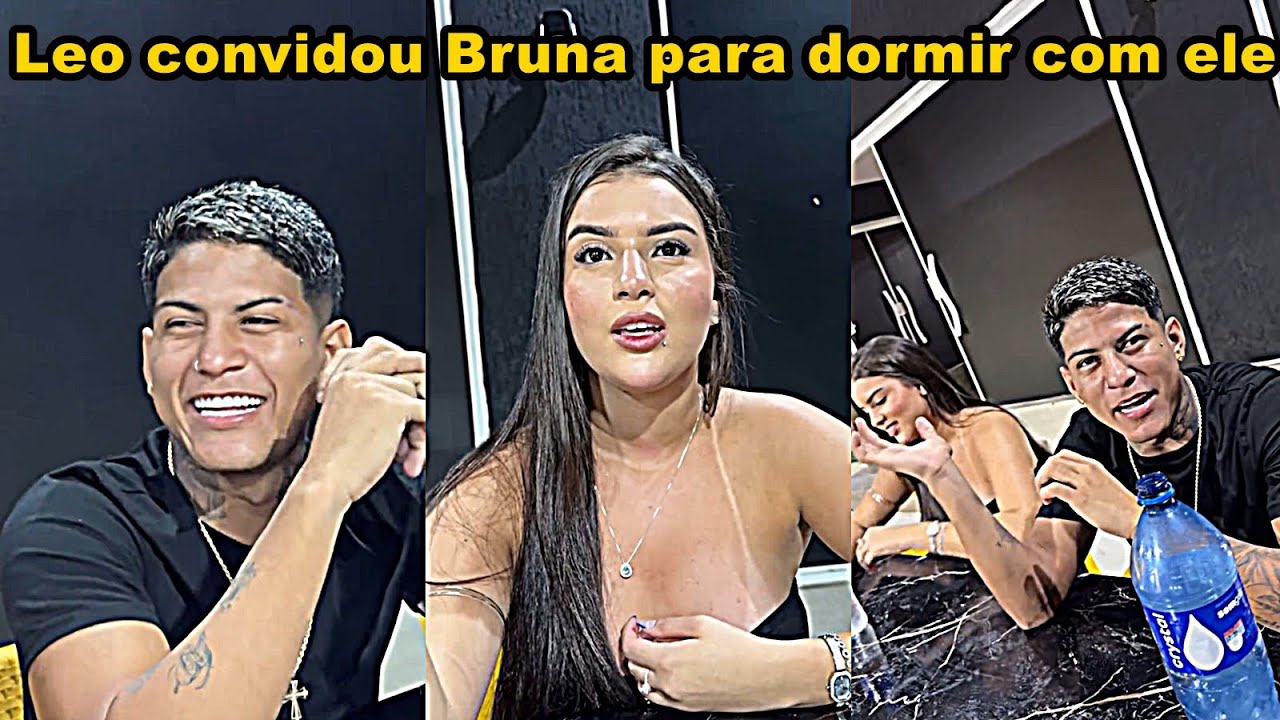 Leo convidou a ex de Anderson Neiff para dormir com ele