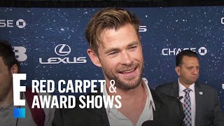 Does Chris Hemsworth Think Aliens Live on Earth? | E! Red Carpet \& Award Shows