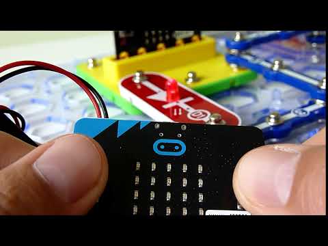 Snap:bit Demo - Control Remotely Snap Circuits With Micro:bit