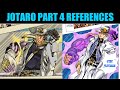 Jotaro Part 4 Manga / Anime Main References / Comparison Jojo