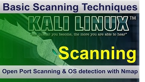 Open Port Scanning and OS Detection with Nmap in Kali Linux