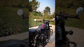 Modification in Royal enfield classic 350 reborn #modification