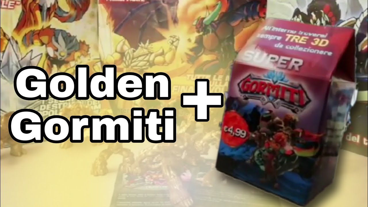 Gormiti Unboxing #9 - Super Gormiti e Dorati Stranieri