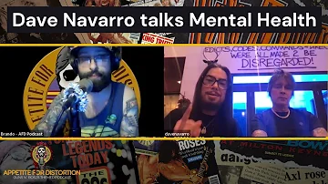 Dave Navarro on Battling Depression | AFD CLIPS