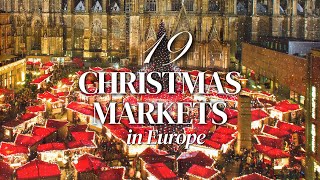 19 Best Christmas Markets in Europe 2025-2026 🎄+ the Best Festive Treats to Try!