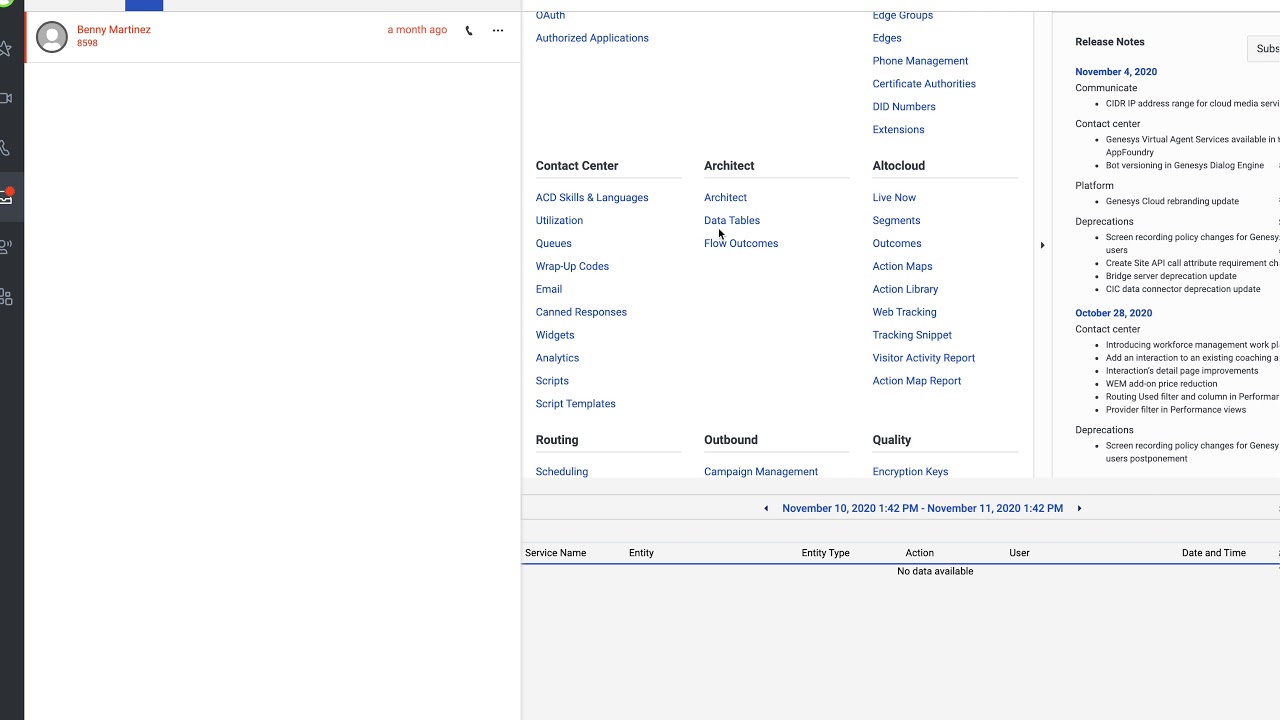 Genesys Desktop (Mac) app - export data tables - YouTube