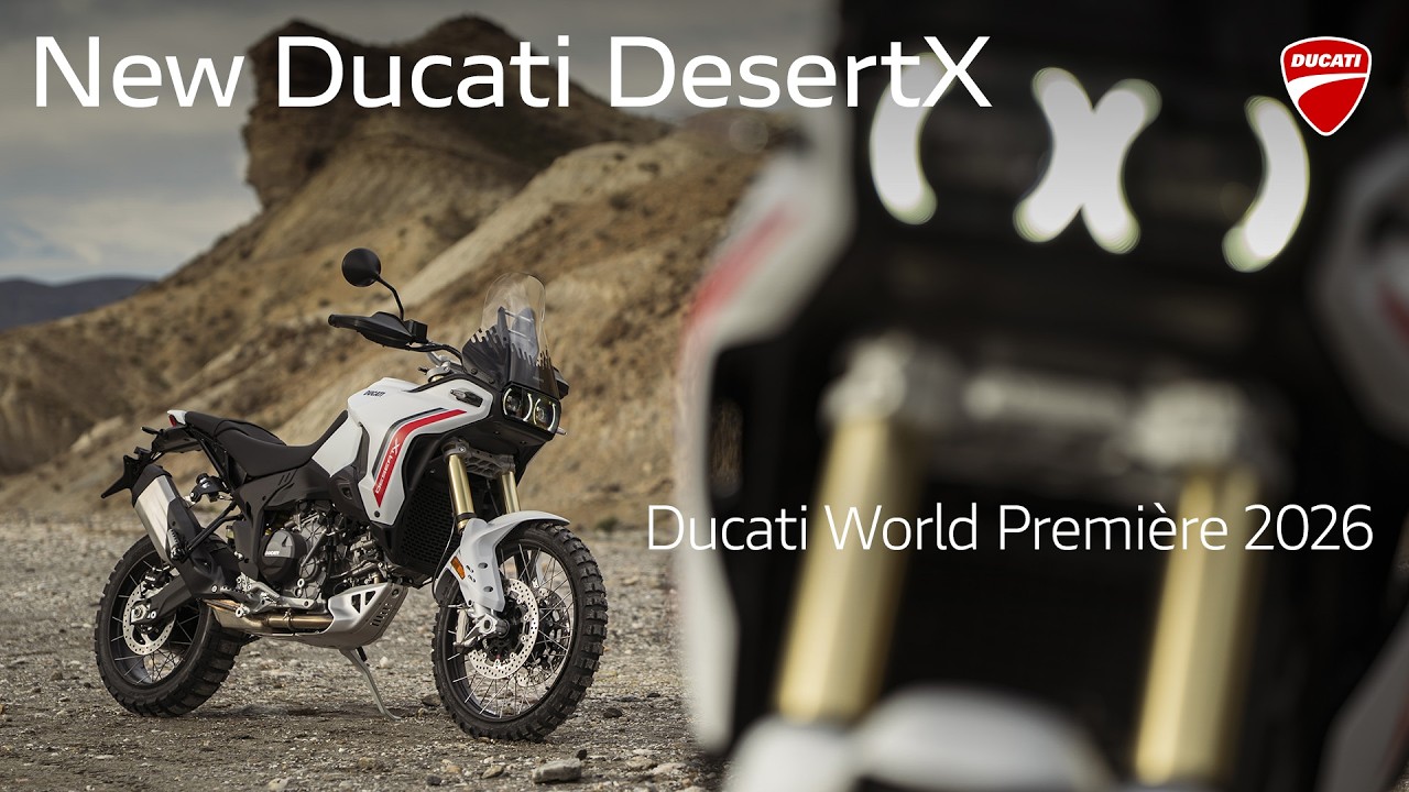New Ducati DesertX | Ducati World Première 2026