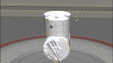 Internation Space Station in Kerbal Space Program Trailer