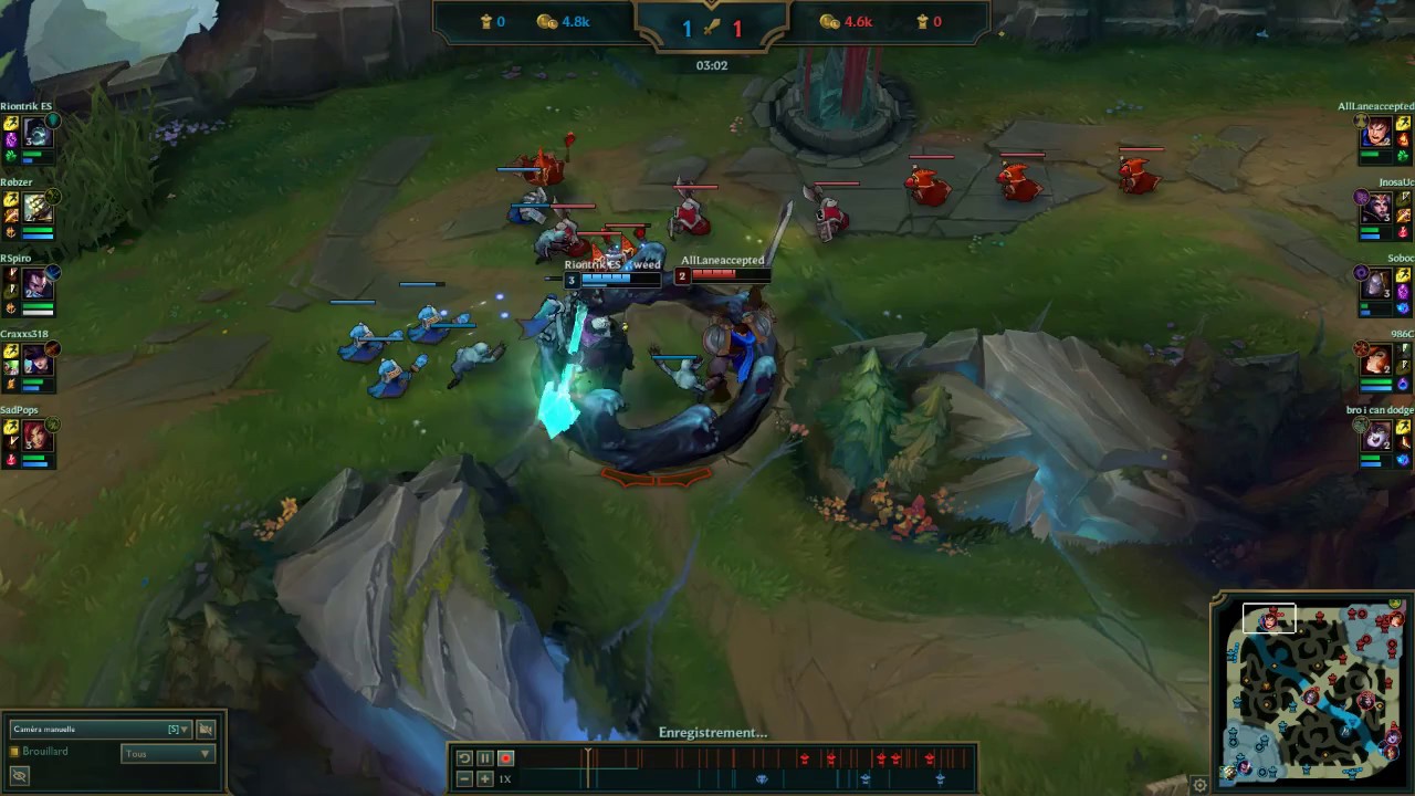 How to bait under tower with Garen