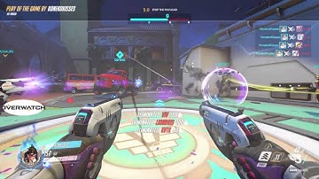 Quintuple Kill - Tracer/Zarya Combo Overwatch