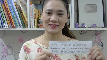 Luyện nghe và nói tiếng Trung trình độ HSK4