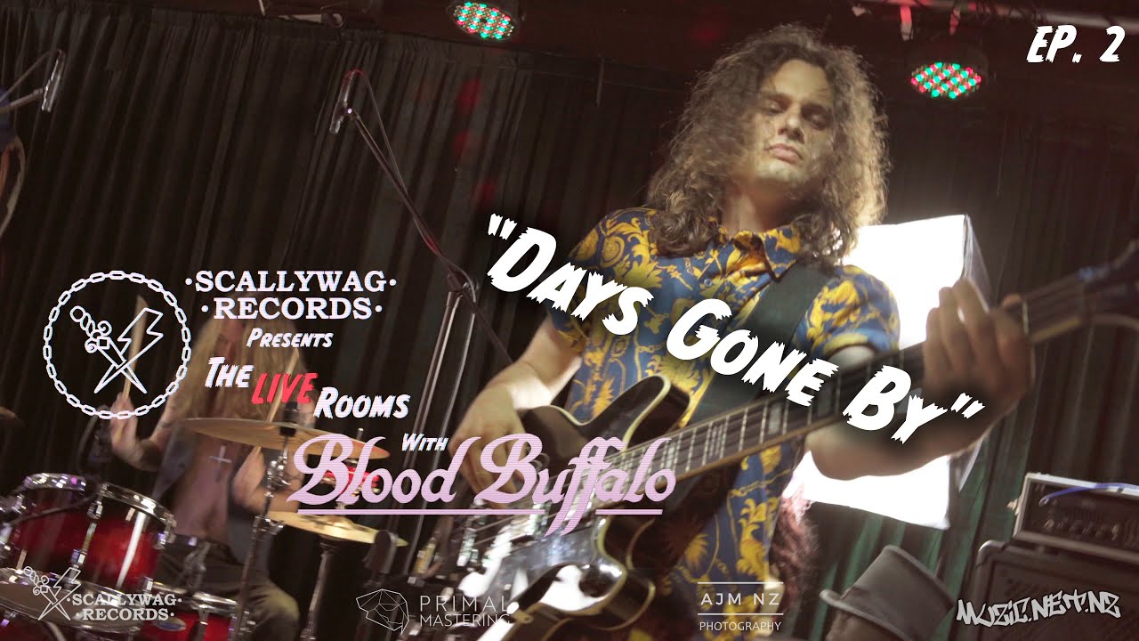 BLOOD BUFFALO release new Live Performance Music Video on Scallywag Records' Live Rooms