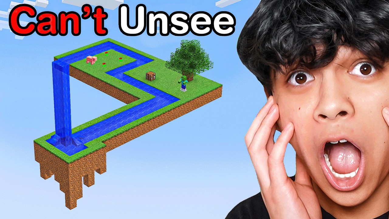 Insane Illusions You CAN'T UNSEE In Minecraft - YouTube