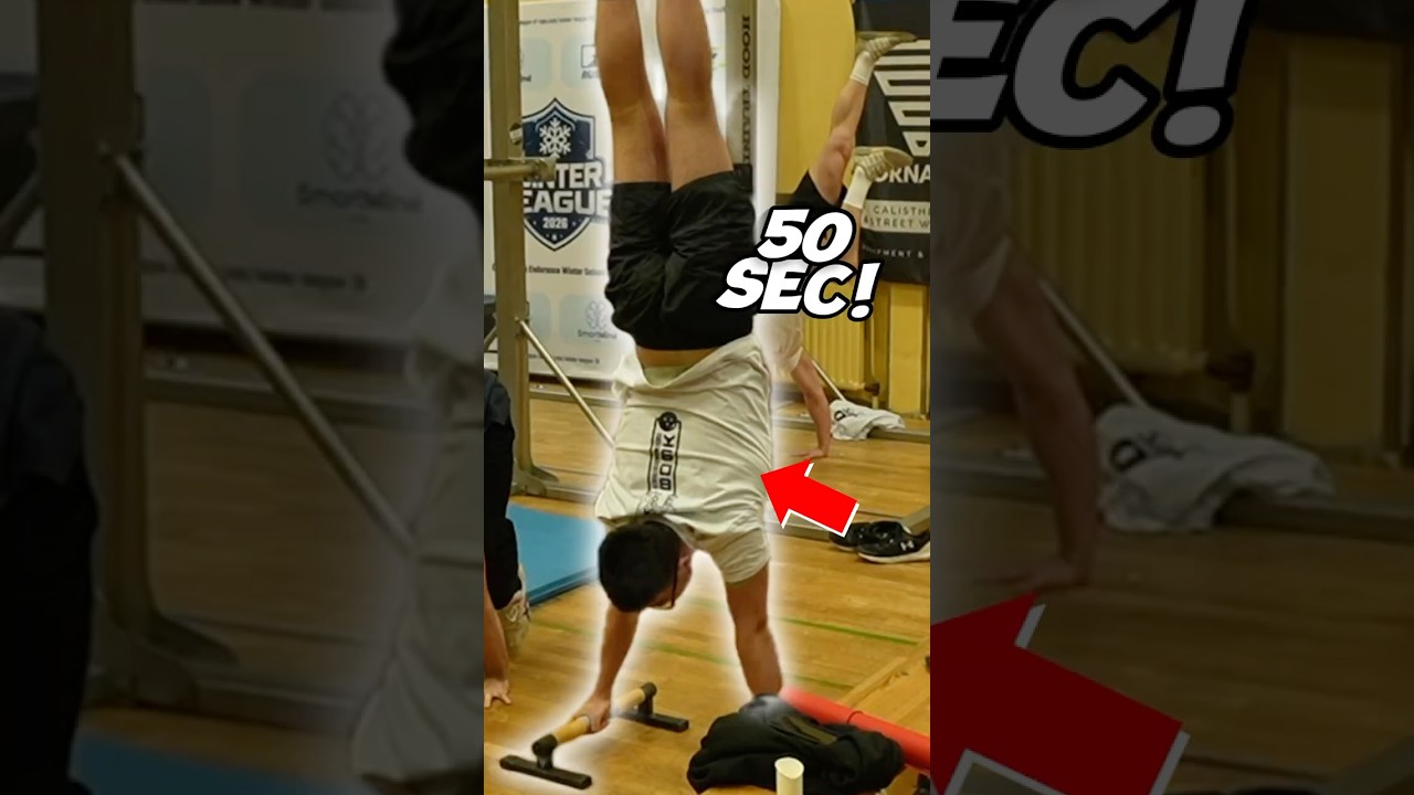 Челлендж "Стойка на руках" 🤸‍♂️ 