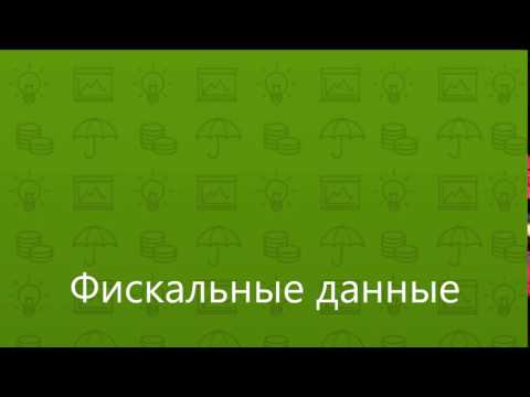 Фискальные данные и общие сведения о применении контрольно-кассовой техники