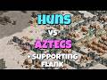HUNS ft. BullRunner, Buddy &amp; Saul vs DIA DIA 02, FragNatic, man &amp; TICO MIA | DM Michi | AoE2 DE