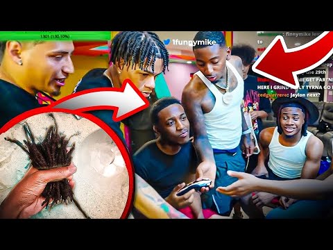 24 Hours At FunnyMike Warehouse * He Cut My Dreads Off * 😱