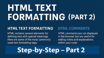 HTML Attributes Part 2 Text Formatting, Quotations, Colors, and Best Practices